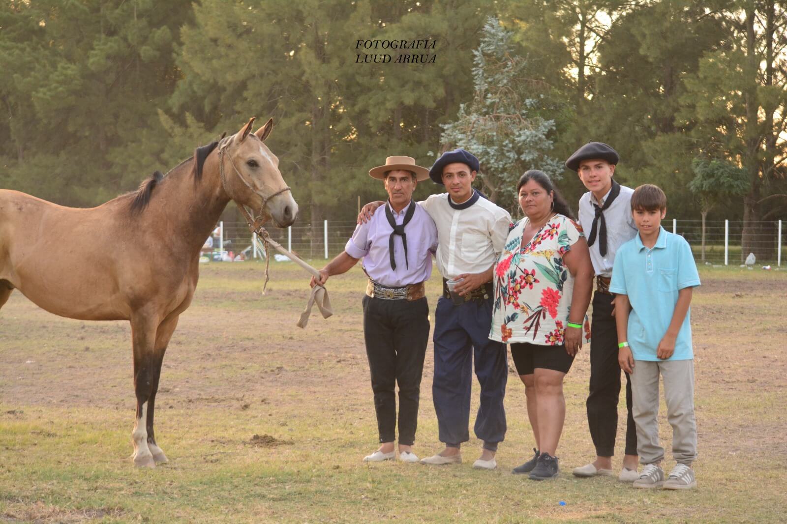 Ganadora del sorteo del potro